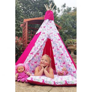 Glitter Horse Teepee play tent