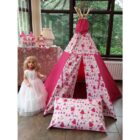 Princess Teepee with teacups